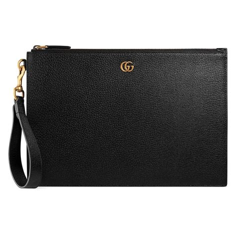 pochette gucci busta|gucci gg marmont leather pouch.